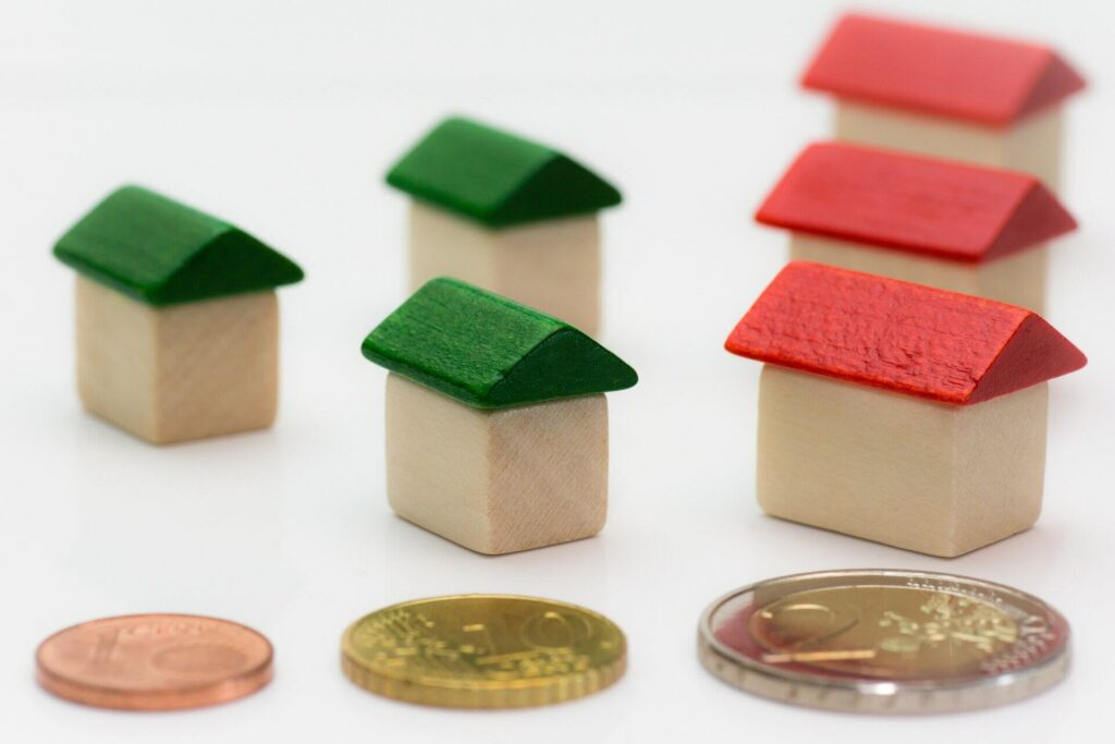 Plus il y a de maisons, plus le taux d'endettement augmente